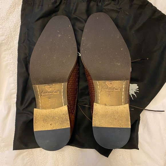 Men’s woven dress shoes, Goodwin Smith, size US 9 / UK 8 - Picture 4 of 5